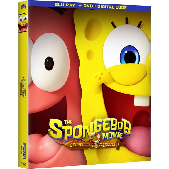 Spongebob Movie: Search For Squarepants (Blu-ray DVD Digital Copy) Paramount, Animated