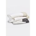 thumbnail image 4 of Melange Home Belgian Flax Linen Collection Border Linen Sheet Set - 2 Color Queen - Natural, 4 of 5