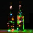 thumbnail image 2 of Luces solares de paisaje, corcho solar, botella de vino, luces de hadas, jardín, jardín, calle, luces decorativas (transparente) Zhivalor LN-0210, 2 of 2