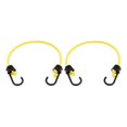 thumbnail image 1 of Keeper 8865172 Yellow Bungee Cord, 24 x 0.315 in. - Pack of 2, 1 of 1