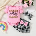 thumbnail image 3 of WIBACKER Baby Girl Clothes Summer Cute Outfits 3 6 12 18 Months Ruffle Romper & Floarl Shorts Sets for Sassy Girls, 3 of 11