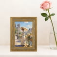 thumbnail image 4 of 5x7 Picture Frame - Gold Vintage Frames for Tabletop or Wall Hanging, 4 of 7