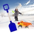 thumbnail image 3 of Beach Toys Wooden Handle Shovels 39cm Sand Toys Beach Snow Digging Outdoor Toys Durable For Family Beach Pool, 3 of 8