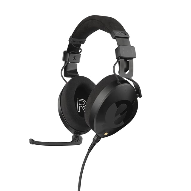 Auriculares Rode NTH-100M Professional para dispositivos multimedia, color negro