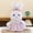 cute stuffed animal, variant on Plush Bunny Stuffed Animal Toy, Soft White Rabbit Doll With Blue Bow & Dress, Cuddly Plush Toy For Tees/S, Cute Decorative Plushie For Bedroom, Collectible Stuffed Toy Gift