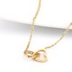 thumbnail image 2 of Guardurnaity Collar Doble Corazón Colgante Cadenas Collares Acero Cuello Decoración Cumpleaños Decoraciones Damas Joyería para Citas Regalo Ropa, zapatos y accesorios Miscelánea Guardurnaity AP014542-01, 2 of 6