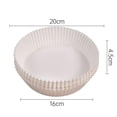 thumbnail image 4 of 100 Hojas De Pergamino Desechables Impermeables Antiadherentes Para Cocinar En Horno. Soledad hojas de pergamino, 4 of 7