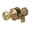 Antique Brass, variant on Kwikset 400T 3 CP Security Tylo Entry Knob, Polished Brass