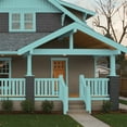 thumbnail image 4 of Glidden One Coat Exterior Paint and Primer, Aqua Fiesta / Blue, 5 Gallon, Semi-Gloss, 4 of 7