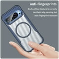 thumbnail image 3 of Panda Baby Magnetic Case for Google Pixel 9 Pro XL, Compatible with Magsafe, Translucent Matte Back Slim Shockproof Phone Cover (Blue), 3 of 12