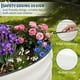 thumbnail image 2 of QinaQin Cama de cultivo redonda de acero galvanizado de 4 x 4 x 1 pies, jardinera metálica para exterior ideal para flores, vegetales y huerto elevado, 2 of 7