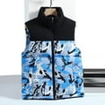 thumbnail image 2 of Bjutir Mens Vest With Zipper Thicken Autumn Winter Plus Size Thick Sleeveless Tops Outerwear, 2 of 4
