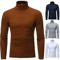thumbnail image 4 of MesaSe T-Shirt à Manches Longues Col Roulé Ajusté pour Hommes, 4 of 8