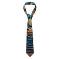 thumbnail image 1 of Fotbe Whimsical Sailboat Ocean Art Corbata Clásica para Hombre con Estampado – Corbata de Seda Jacquard Tejida, para Negocios, Bodas y Eventos Formales, 1 of 7