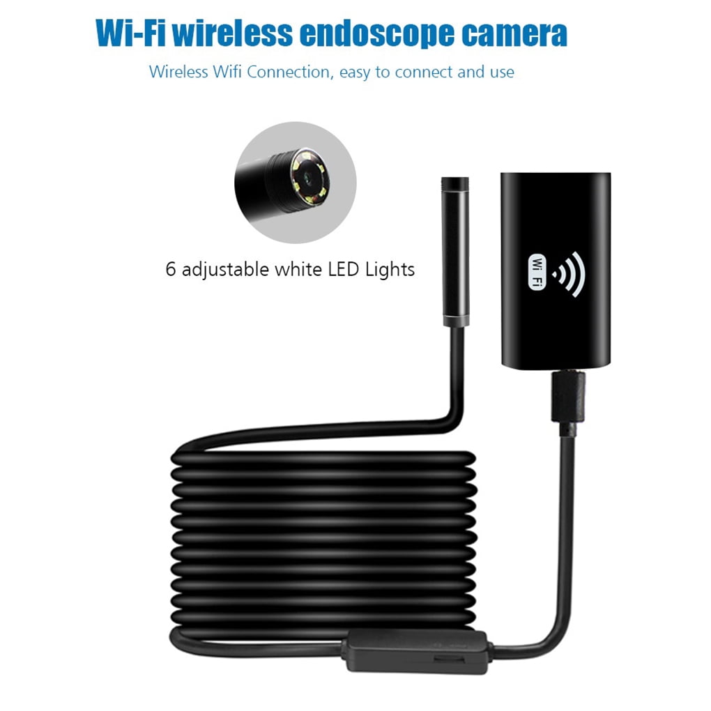 Wireless HD 720P Waterproof WIFI Camera Inspection Endoscope For iPhone Android 