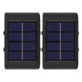 thumbnail image 1 of 4 Bead White2pcs Abs Solar Wall Light 4/6 Beads Warm / white Light Lámpara recargable para Wall Deck Step Garden, 1 of 5