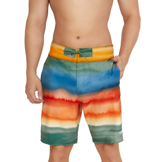 Traje de baño Speedo Bondi estampado hasta la rodilla con protección solar UPF 50+