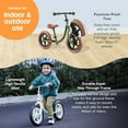 thumbnail image 6 of Toddler Balance Bike - 12in No-Pedal Beginner Bicycle with Adjustable Seat, Puncture-Proof Tires & Safe Low Frame Design, 6 of 7