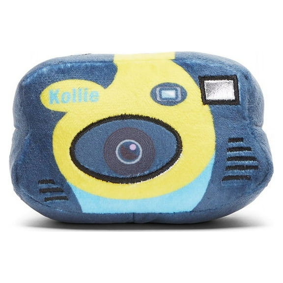 BARK Plush Dog Toy with Large Squeaker & Crazy Crinkle, Multicolor Large