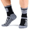 thumbnail image 2 of Mens Crew Hiking Socks Hockey Sock Athletic Outdoor Warm Winter Socks, 2 of 4