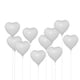 thumbnail image 3 of Globos de Helio de Corazón Blanco Globos de Corazón de Helio Blanco Papel de Aluminio de Alto Grado 10 Piezas Globos de Papel de Aluminio de Corazón de 18" Fiesta Boda ANGGREK  Otros, 3 of 7