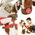 thumbnail image 3 of Yippzo Spotted Electric Plushie Horse, Spotted Animated Horse, Interactive Dancing Pony with Red Saddle Green Jingle, Realistic Stuffed Animals, 3 of 6