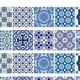 thumbnail image 4 of 20 piezas de azulejos de mosaico de pared pegatinas calcomanías de baño de cocina # 4 20x20 cm MagiDeal Moderno, 4 of 6