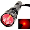 thumbnail image 6 of QJUHUNG High Power One Mode Red LED Flashlight,Powerful Single Mode Red Flashlight for Night Observation,Black, 6 of 7