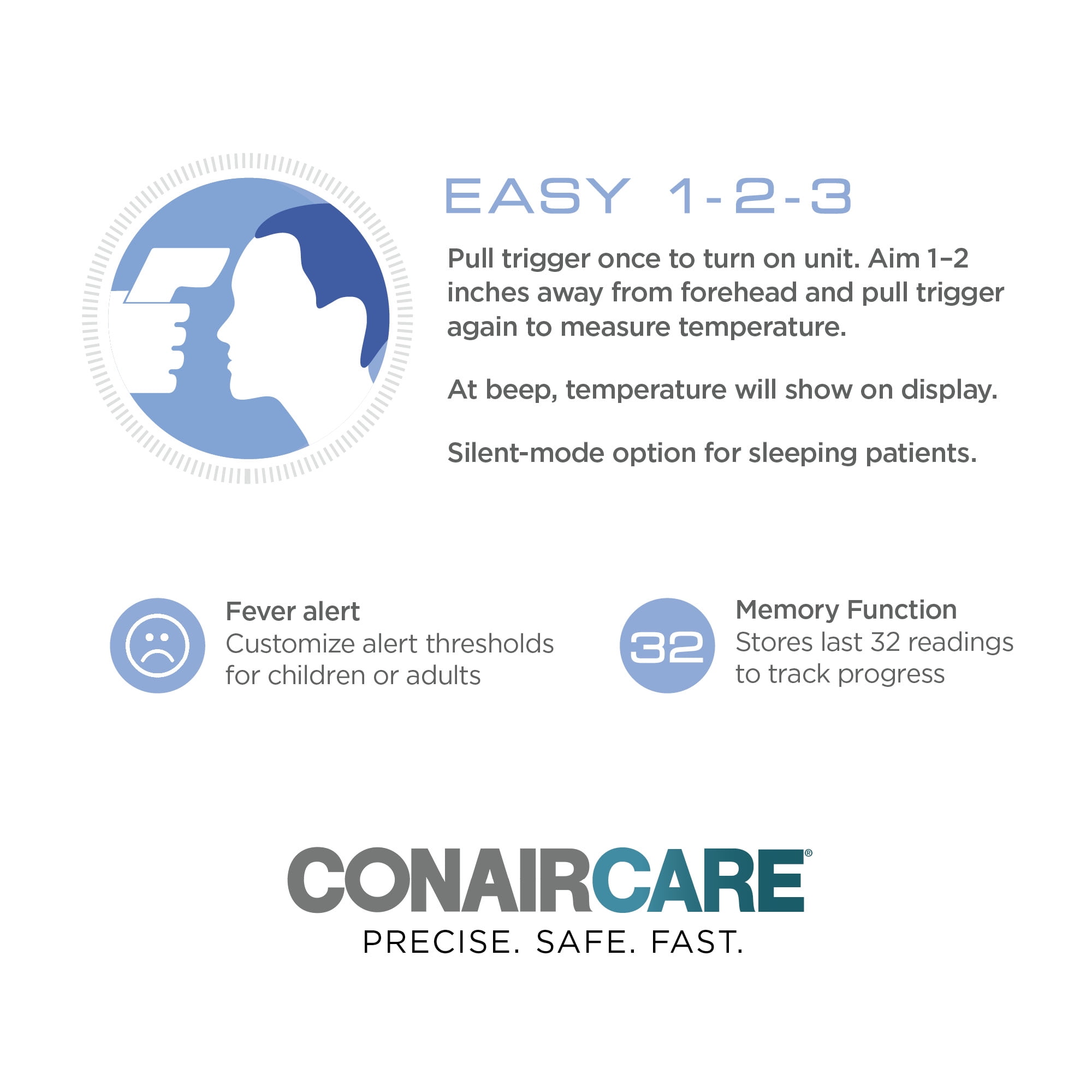 Conair Infrared Ear & Forehead Thermometer