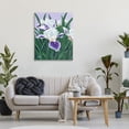 thumbnail image 3 of Stupell Industries Modern Purple & White Irises Canvas Art, 30 x 40, by Sarah Waldron Kimball, 3 of 8
