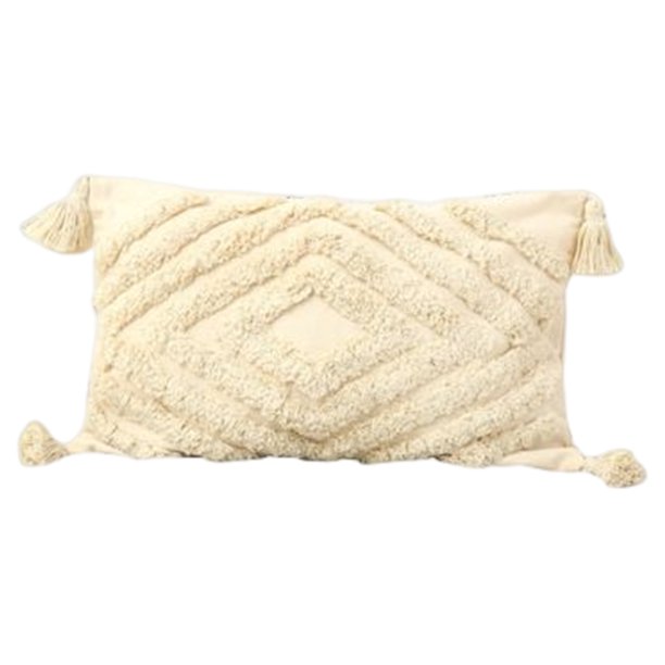 Njshnmn Farmhouse Pillow Covers, Boho Square Soft Throw Pillow Covers