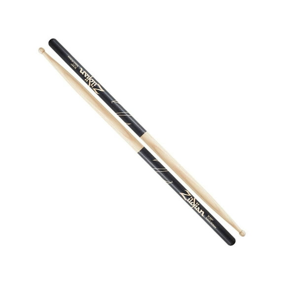 Zildjian DIP Series 7A Wood Drumsticks, Pair, Black DIP