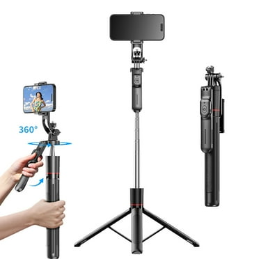 67" Cell Phone Selfie Stick Tripod, Smartphone Stand Mount Wireless Remote,Portable,Lightweight,Extendable for iPhone/Android