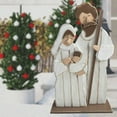 thumbnail image 6 of Hi-Line Gifts Wooden Nativity Christmas Tabletop Outdoor Decoration - 27", 6 of 6