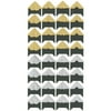 Multicraft Imports 056-D Embossed Photo Corners - Metallic Mix Shimmer