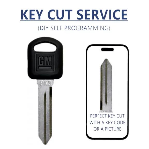 Key Cut   B97 GM PK3 Transponder Chipped Key (13)