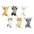 thumbnail image 1 of 2-3 of pack 6x  Juguetes de acción Escultura de 2 piezas Colco Escultura de estatua de gato, 1 of 8