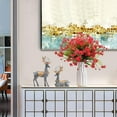 thumbnail image 3 of 20 Bundles Artificial Outdoor Plants, Fake Wheat Grass Greenery Shrubs UV Resistant Faux Plastic Plants Garden Porch Window Box Décor (Grass), 3 of 5