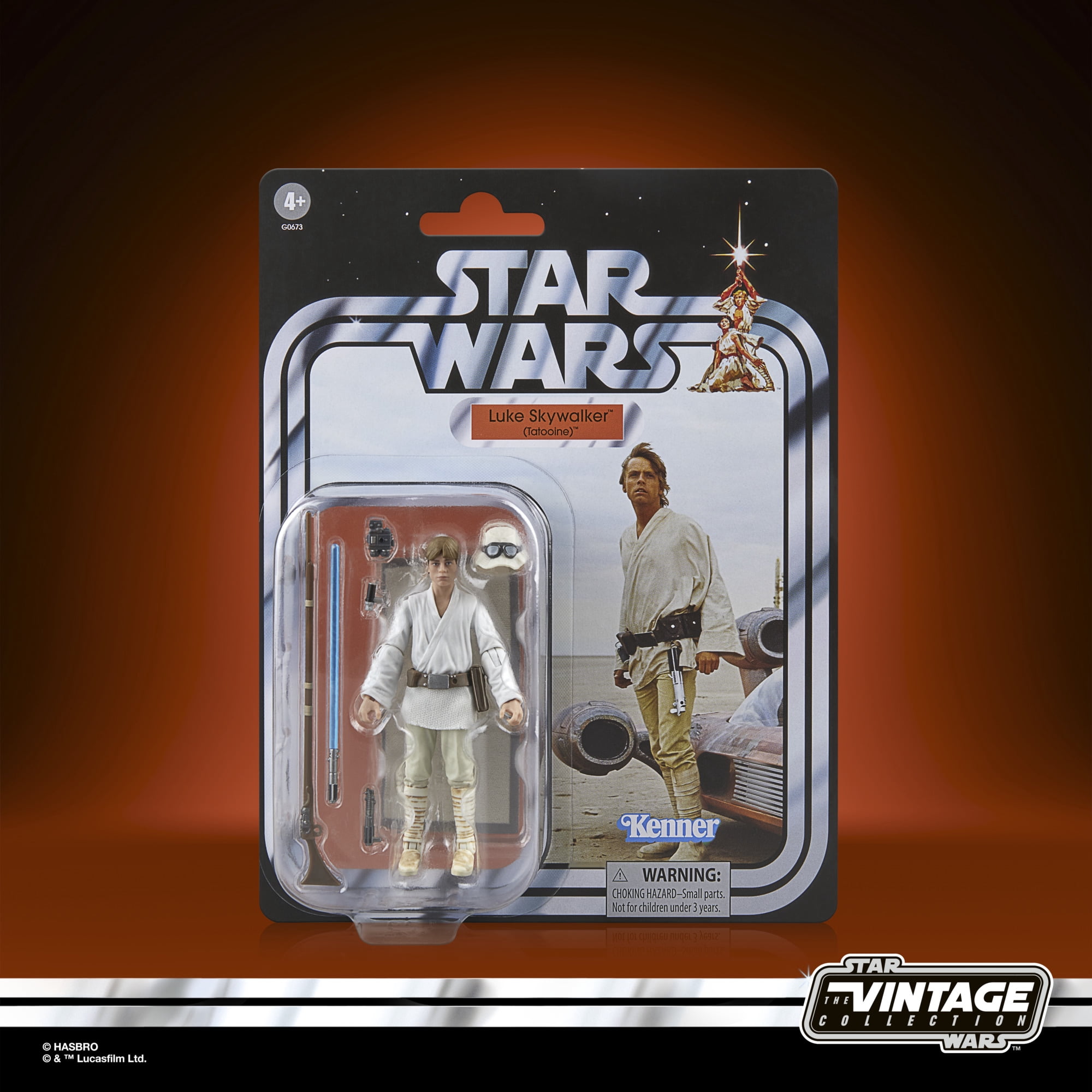 Star Wars The Vintage Collection Star Wars: A New Hope Landspeeder Vehicle with Figure (3.75”)
