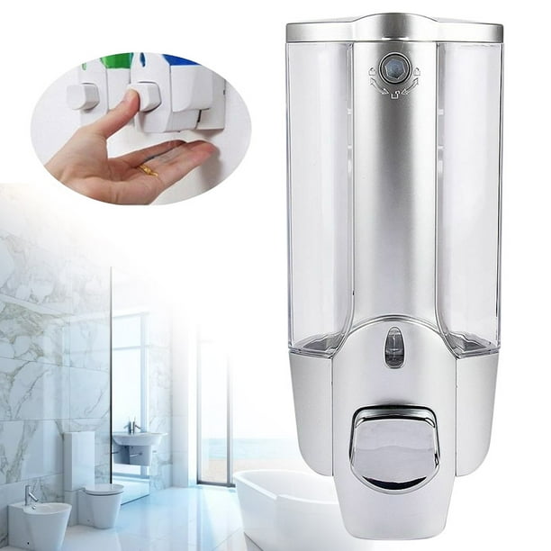 Wall Mount Soap Dispenser Pumps, Single, 350ml, Shampoo and Soap