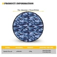 thumbnail image 2 of Garronmavis Blue Camouflage Spare Tire Covers for Trailers Universal Fit 15 Inch Wheel Tires Covers Waterproof Rv Spare Tire Cover, 2 of 4