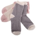 thumbnail image 1 of Luxshiny 2Pares De Calcetas Gruesas Y Suaves Para Mujer Color Surtido Para Y Uso Diario, 1 of 6