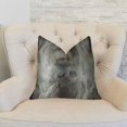 thumbnail image 2 of Plutus Brand Ash Handmade Throw Pillow, (Double sided 18" x 18"), 2 of 2