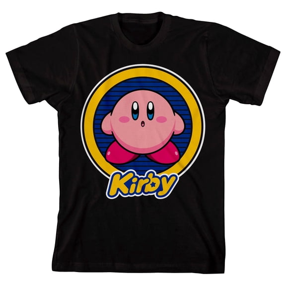 Nintendo Kirby T-Shirt Boys' Character Design Kids Short Sleeve Tee