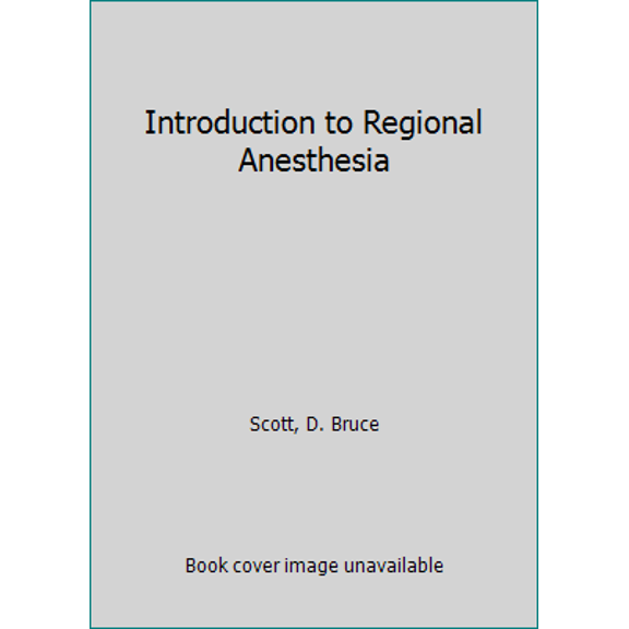Pre-Owned Introduction to Regional Anesthesia