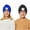 Black+Blue, variant on 2-Pack Rechargeable LED Beanie Hats for Kids, Warm Winter Knit Cap with Light for Boys and Girls, Great for Camping, Hiking, Christmas Gifts