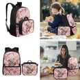 thumbnail image 2 of Yspwyqan Backpack Set for Primary, Cherry Blossom Koala Girls Backpack and Lunch Box Set 4Pcs, Lightweight Large Capacity Adjustable Straps School Bags for Ages 8-15, 2 of 7