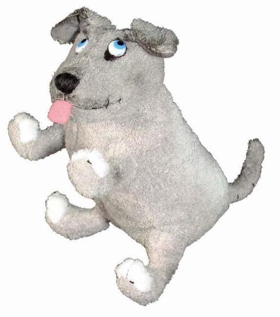 ADORE 14" Standing Buddy the Farting Bulldog Plush Stuffed Animal Toy 