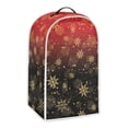 thumbnail image 2 of HELLHERO Christmas Snowflakes Mixer Blender Cover Protects Against Scratches with Stylish Elastic Thanksgiving Gift, 2 of 6