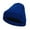 Blue, variant on Winter Beanies Winter Woolen Melon Hat Reflective Silk Knitted Hat Solid Color Thick Velvet Warm Ear Protection Toe Cap Hat